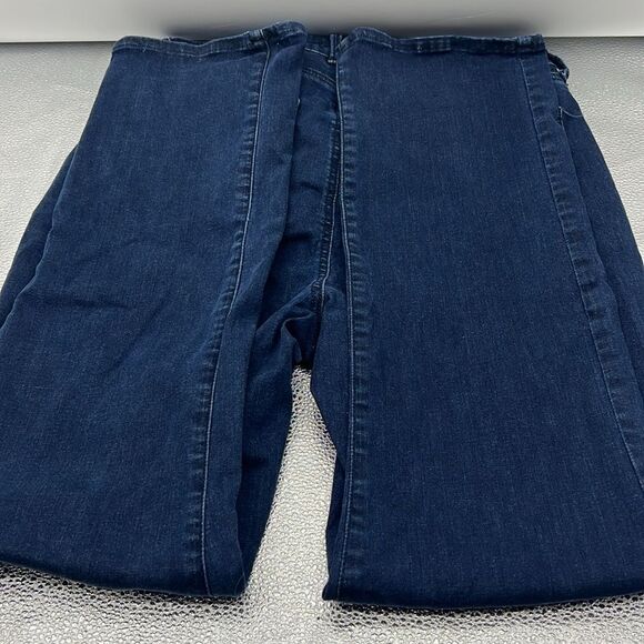 Curves 360 by NYDJ size 12 dark wash high rise straight leg jeans - Picture 4 of 6